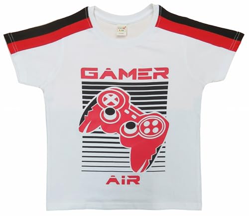 Image of Clothe Funn Boys Printed Cotton Half Sleeves T-Shirt & Shorts Set