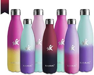 KollyKolla Vacuum Insulated Stainless Steel Water Bottle 12 Oz/17 Oz/22 Oz/ 25 Oz