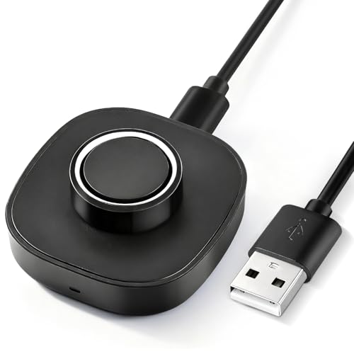 Charger Compatible with Oura Ring Gen 4/4 Ceramic, Smart Ring Charger Stand Dock with 3.3ft USB Cable Cord (9)