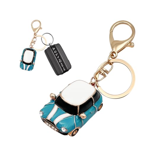 Sylvil Rhinestone Car Model Keychain