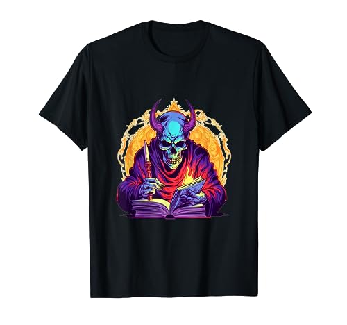 Spine-Tingling Demon Eerie Halloween T-Shirt