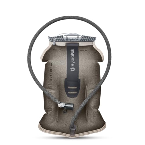 Hydrapak Force DSL Ultra-Durable Water Bladder/Reservoir for Tactical Hydration Backpacks & Plate Carriers 3-Liter Low-Profile Insulated Tube Safe & Reliable