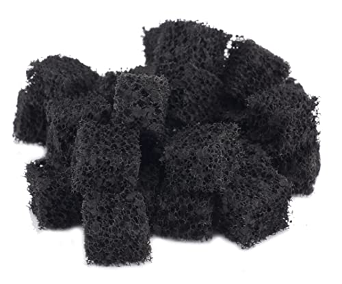 Image of PENN-PLAX Carbon Infused Aquarium Filter Media Pad - Easy to Cut into Any Size Your Filter Requires - 10 inch x 18 inch (Pack of 4)