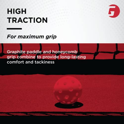 GAMMA Sports Hellbender NeuCore Pickleball Paddle, Graphite Power Surface and Honeycomb Grip, Hellbender Oversized Sweet Spot - Thumbnail 6