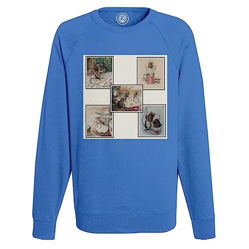 Sweat Famille Souris Tittlemouse Homme : cadeau idéal pour papa fan de littérature
