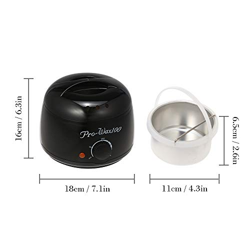 Anself Pro Aquecedor De Cera Aquecedor 500cc SPA Mão Depilador de Pés Parafina Aquecedor De Corpo De