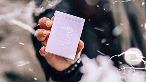MJM Winter NOC Lavender Dusk (Purple) Playing Cards