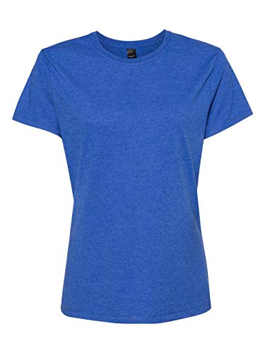 Image of Hanes Women's Perfect-T Crewneck T-Shirt, Lightweight Cotton Short Sleeve Tee for Women
