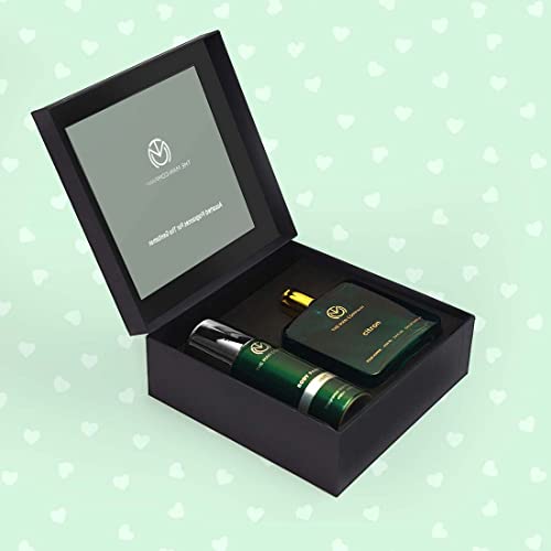 The Man Company Men Ever Green Liquid Perfume Gift Set | Luxury Long-Lasting Fragrance | Premium Wood Scent Body Spray | Gift Kit For Husband,... - Image 7