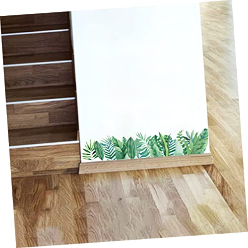 BETOOKY 1 Conjunto De Linha De Contorno De Plantas Decorações De Plantas Adesivos Removíveis Adesivo