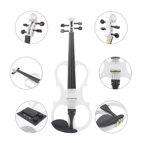 Violon Électrique Amplifié avec Sortie Casque Intégrée - 3