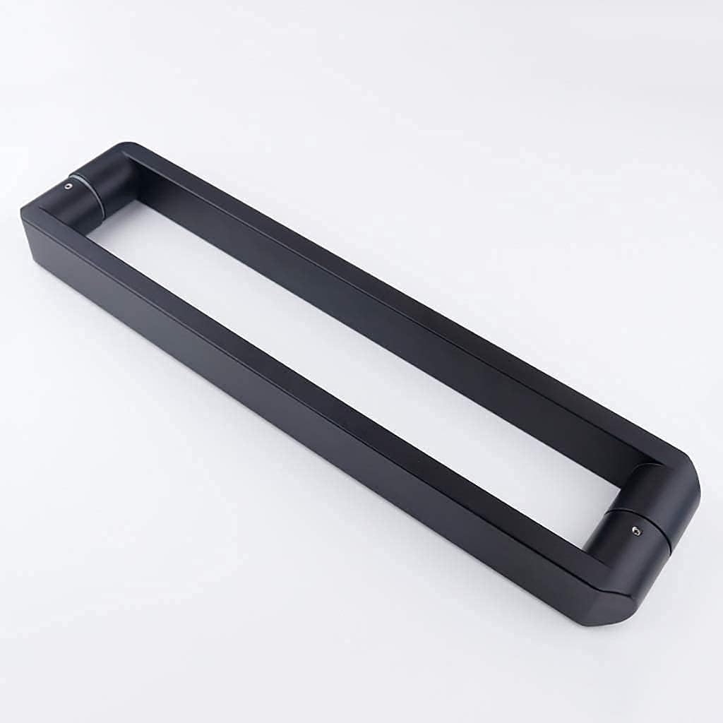 Door Pull Handles, 304 Stainless Steel Square Tube Glass Door Handle