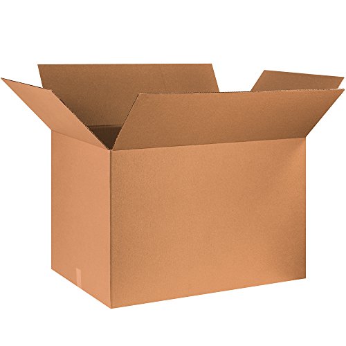 Image of PARTNERS BRAND 36x24x24 Corrugated Boxes, Large, 36L x 24W x 24H, Pack of 5 | Shipping, Packaging, Moving, Storage Box for Home or Business, Strong Wholesale Bulk Boxes
