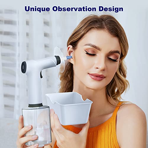 Electric Ear Wax Removal Kit With Softspray Safe And Effective Ear Cleaner With 4 Pressure Settings For Ear Wax Buildup Complete Ear Cleaning Irrigation Kit For Adults And Kids, Black #TOP1