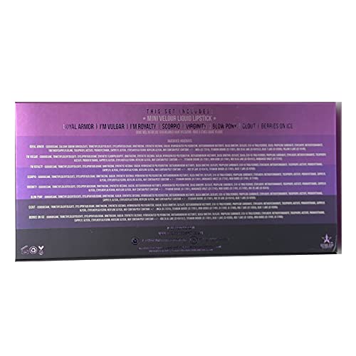 Jeffree Star Cosmetics Mini Purple Bundle Blood Lust Queen Bitch Lipstick Set #TOP5