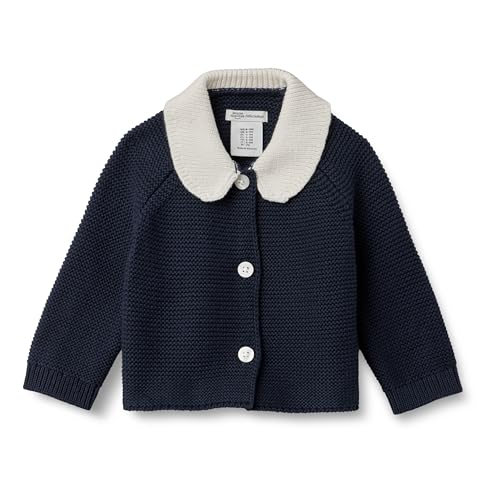 Image of Amazon Essentials x Sofia Grainge Unisex Toddlers and Babies' Peter Pan Collar Sweater Jacket
