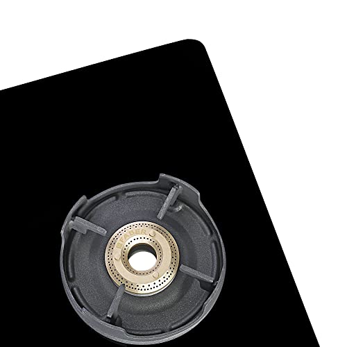 Faber 75 cm,3 Burner Gas stove (NiOS DLX 753 BB BK) Maual Ignition, Black - Image 5