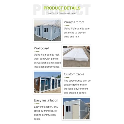 Portable Tiny Home Ideal for Travel, Tiny House Including Two Bedrooms and Kitchen, Best Tiny Houses to Live in for Adults, Prefab Tiny Homes for Sale for Camping Adventures - Image 7