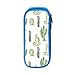 Produktbild Cactus-Seamless-Color Pencil Pen Case Beuteltasche Student Stationery Office Kosmetische Make-up-Tasche Aufbewahrung Blau