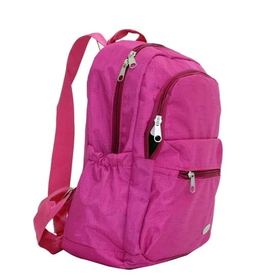 TahTicMer Escape Okul Sırt çantası ilkokul çanta 4 Adet Bölmeli Su Geçirmez unisex 28x35x12 cm (Pembe)