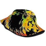 GJdd_diy Jamaican Lion Flag Unisex Bucket Hats Baseball Cap Fisherman Cap