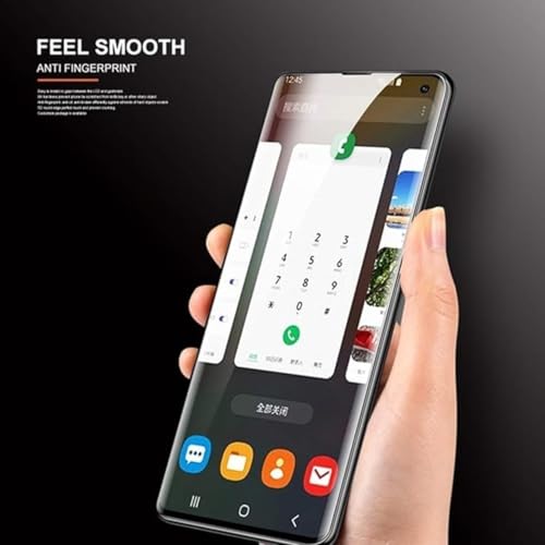 Image of TechTrendz Scratch Resistance Full Glue Edge to Edge UV Tempered Glass Screen Protector for Samsung Galaxy S24 Ultra 5G (2024)