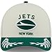 New Era Men's Cream/Green New York Jets 2025 NFL Draft 9FORTY A-Frame M-Crown Adjustable Hat