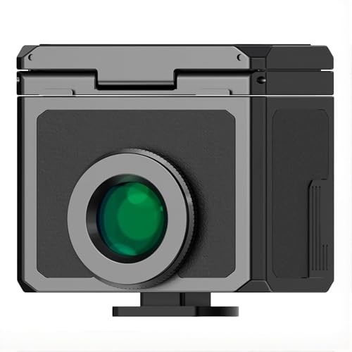 Visor óptico externo de aluminio T6 anodizado negro para zapata fría