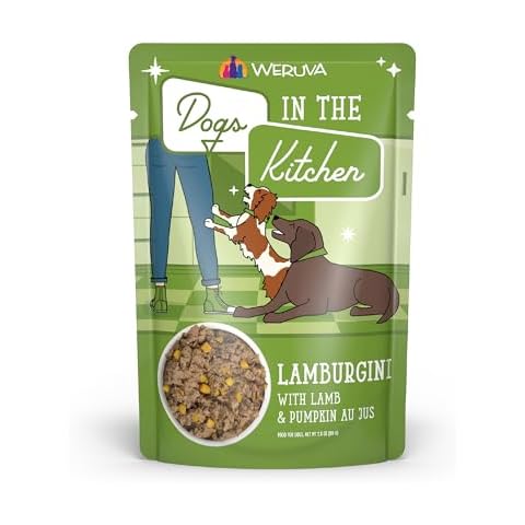Weruva Dogs In the Kitchen, Lamburgini with Lamb & Pumpkin Au Jus Dog Food Cover