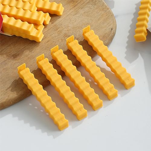 Magnetic-Fries-Clips-Set-of-12-Clips-with-Durable-Plastic-Holder-Keep-Food-Fresh-Organized-Novelty-Design-for-Fridge-Seal-Chips-Bags-Packages-Cute-Practical-Kitchen-Accessories