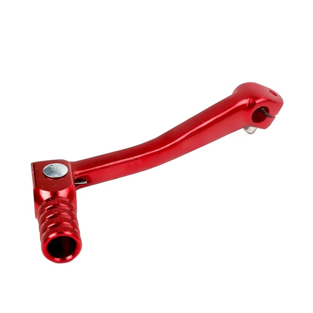 Lutfi Red Foot Gear Lever Motorcycle Gear Shift Lever Foot Shifter Peg For Kayo Bosuer 110/125/140/150/160/250Cc Dirt Bike Pit Bikes Gear Lever
