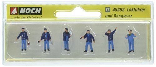 Preisvergleich Produktbild Noch 45282 - Lokführer und Rangierer Figuren