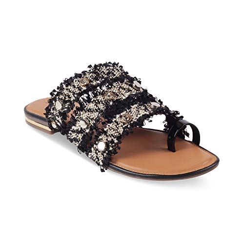 Image of SOLE HEAD womens 304black Floaters