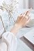 DAOCHONG 925 Sterling Silver I Am Enough I Am Worthy I Am Strong I Am Loved Ring for Women (A, 6)