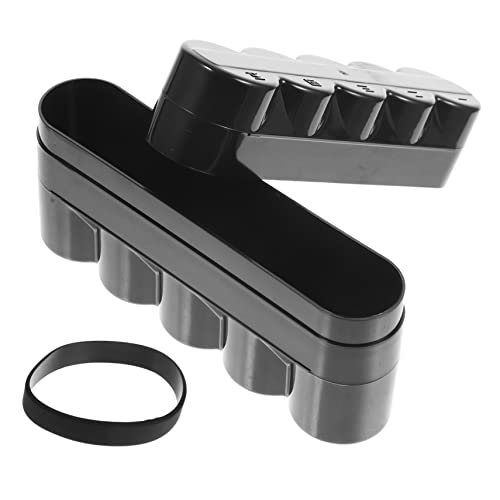 Housoutil Film Camera Accessories Box Case Plastic Film Storage Case Lids Hard Film Holder Compact Film Supplies Organizer
