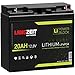 Produktbild LANGZEIT LiFePo4 Akku 12V 20Ah Lithium Batterie 12V 20Ah Lithium Akku Lithium Eisenphosphat Akku inkl. BMS Rollstuhl SOLAR NOTSTROM USV statt 17Ah 18Ah