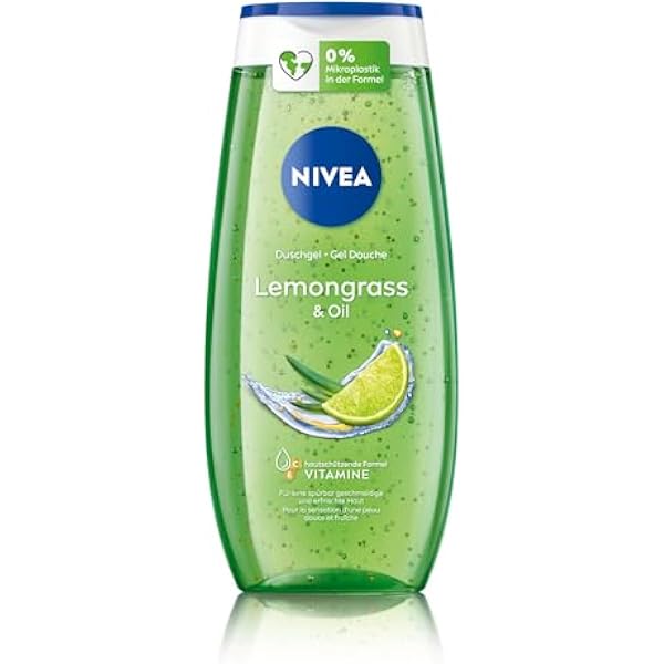 NIVEA Lemongrass & Oil Odświeżający żel pod prysznic do ciała 250 ml