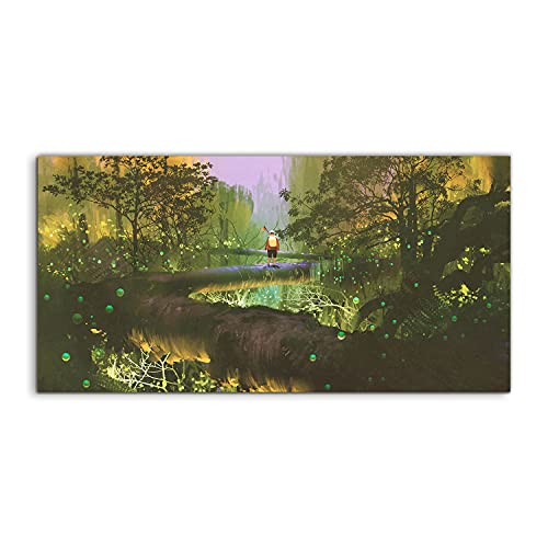 Image acrylique 120x60cm contre les murs vides pour salon et chambre moderne