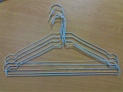 Alliedsure X50 qualità grucce in filo metallico dentellato vestiti camicia vestito 40 cm