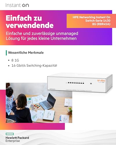 HPE Networking Instant On 1430 8G R8R45A - vue 7
