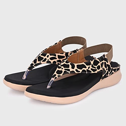 Image of Centrino Women's Thong Sandals & Comfortable Ortho Care Sandal for Ladies | Fashion Wear Sandal & Chappal | Soft Cushioned for More Comfort (2853)