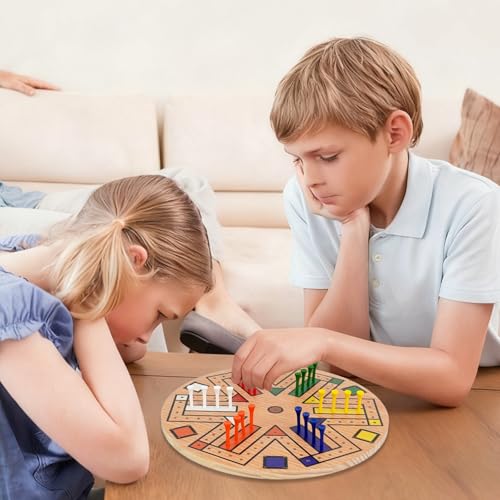 Juego de Mesa de Madera para 3-6 Jugadores miniatura 6