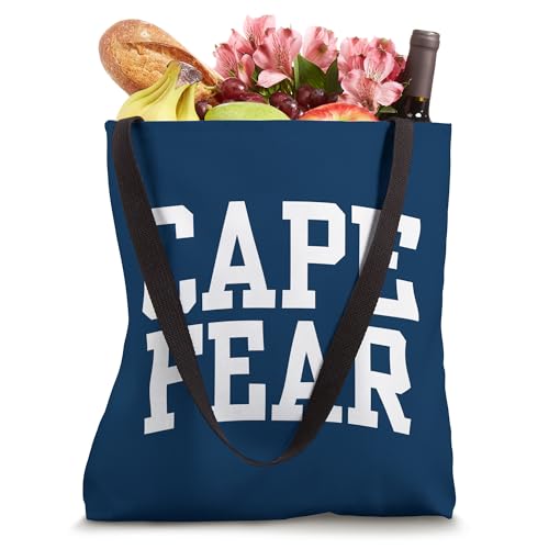 Bolso tote para fanáticos del deporte de Cape Fear Community College miniatura 4