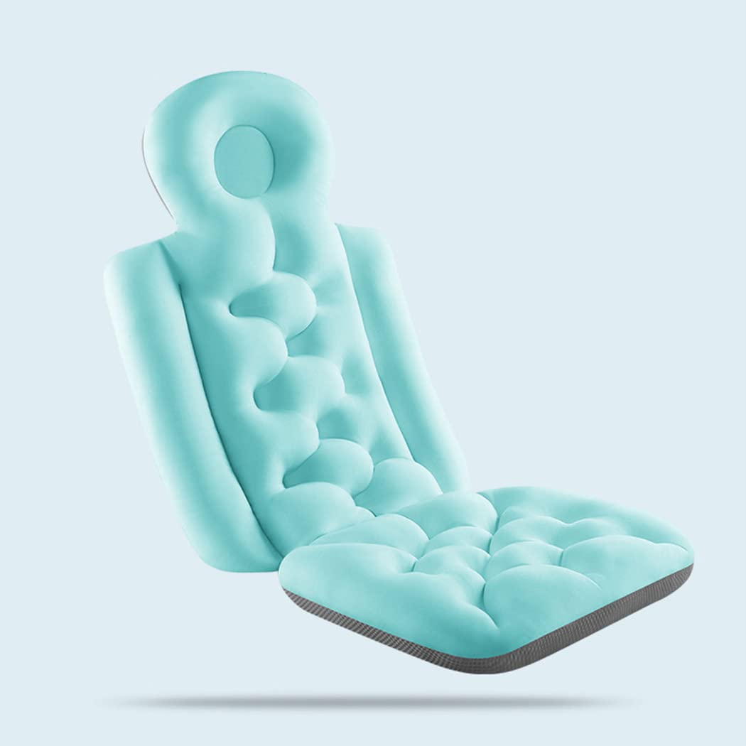 ZLZNX Cuscino da Bagno per Tutto Il Corpo Cuscino Bagno Spesso Asciutto per Vasca Bagno Tappetino Bagno per Vasca Bagno con Cuscino Strati di Rete 3D Traspiranti,1,93x40cm