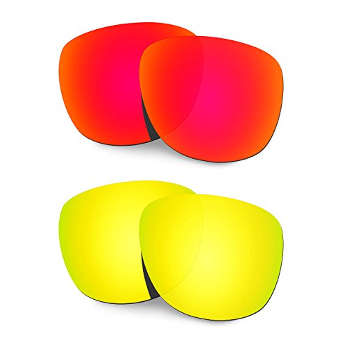 Lentille de rechange Oakley Trillbe X rouge or 24k pour restaurer vos lunettes de soleil
