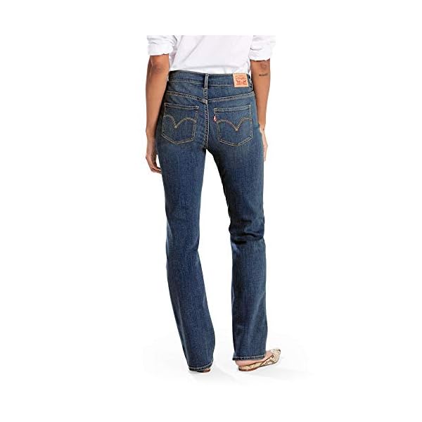 Levis-Womens-Classic-Bootcut-Jeans Levi's Women's Classic Bootcut Jeans, Hits of Embroidery, 28 (US 6) M