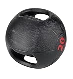 Venbytech for Medicine Ball with Dual 10/20 Lbs Exercise Ball |Weight Ball with Handles|