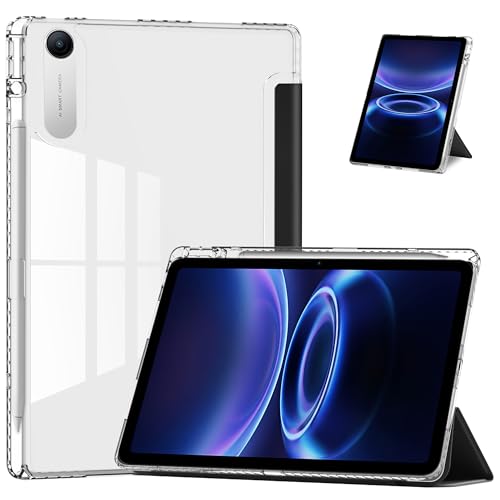 FDHYFGDY Funda Protectora para Xiaomi Redmi Pad 2 9,7', [Ultrafina y A Prueba de Golpes] Diseño Plegable en Y, SmartWake/Sleep, con portalápices, Adecuada para Carcasa Redmi Pad 2 - Negro
