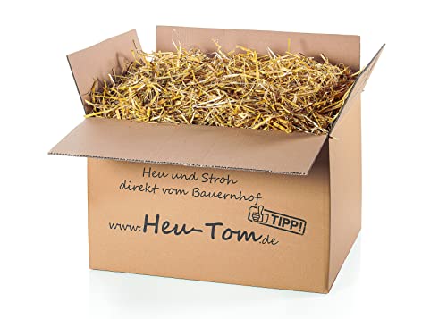 Heu-Tom ® 5kg frisches Gerstenstroh Stroh direkt ab Hof Einstreu Futter Fuer Meerschweinchen Hasen Kaninchen Hamster Pferd