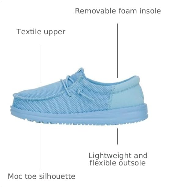 Image of Hey Dude Kids Wendy Funk Mono Slip-On Casual Shoes (Little Kid /Big Kid)